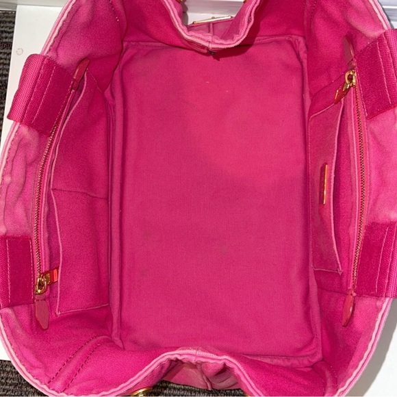 Prada Canapa Crossbody & Tote W Original Strap Pink - Picture 6 of 15